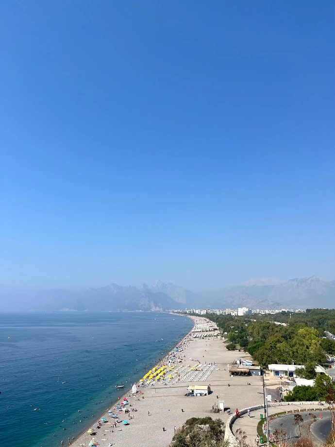 Konyaaltı Beach, Antália, Turquia